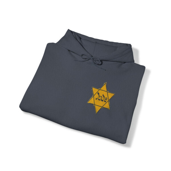 Star of David Patch pullover hooded sweatshirt - Image 135