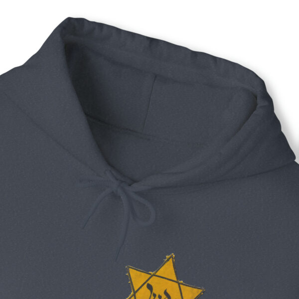 Star of David Patch pullover hooded sweatshirt - Image 136