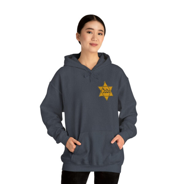 Star of David Patch pullover hooded sweatshirt - Image 137