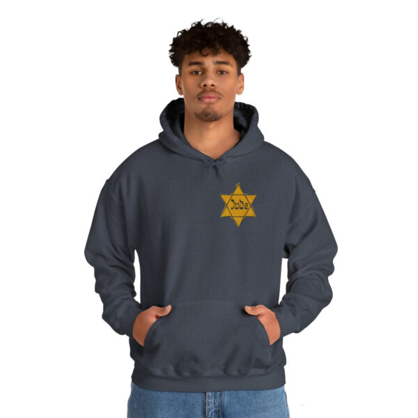 Star of David Patch pullover hooded sweatshirt - Image 138