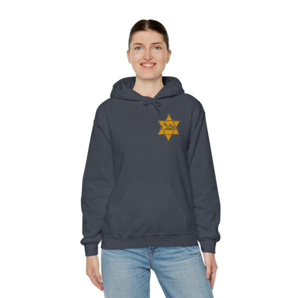 Star of David Patch pullover hooded sweatshirt - Image 139