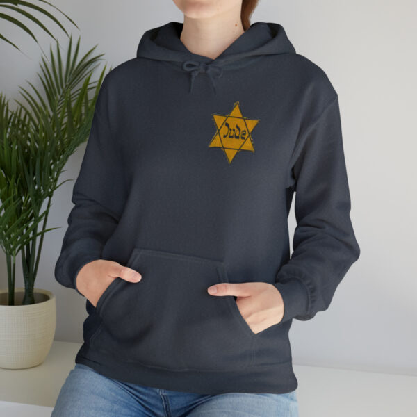 Star of David Patch pullover hooded sweatshirt - Image 143